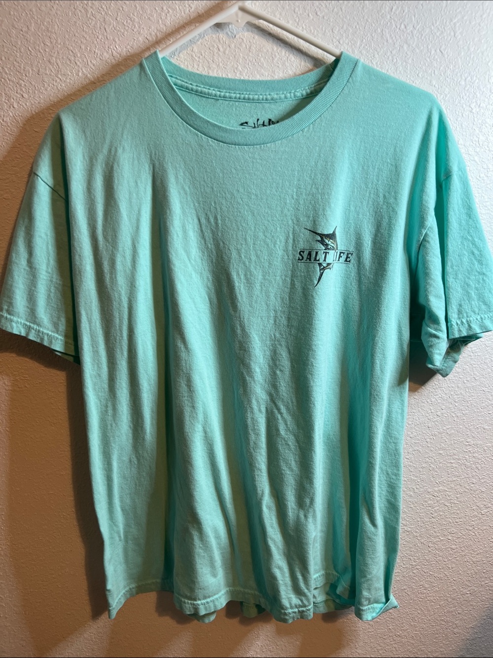 Salt Life Men's Short Sleeve Tee in Aqua Mint